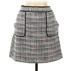 Preppy Loft Tweed Skirt